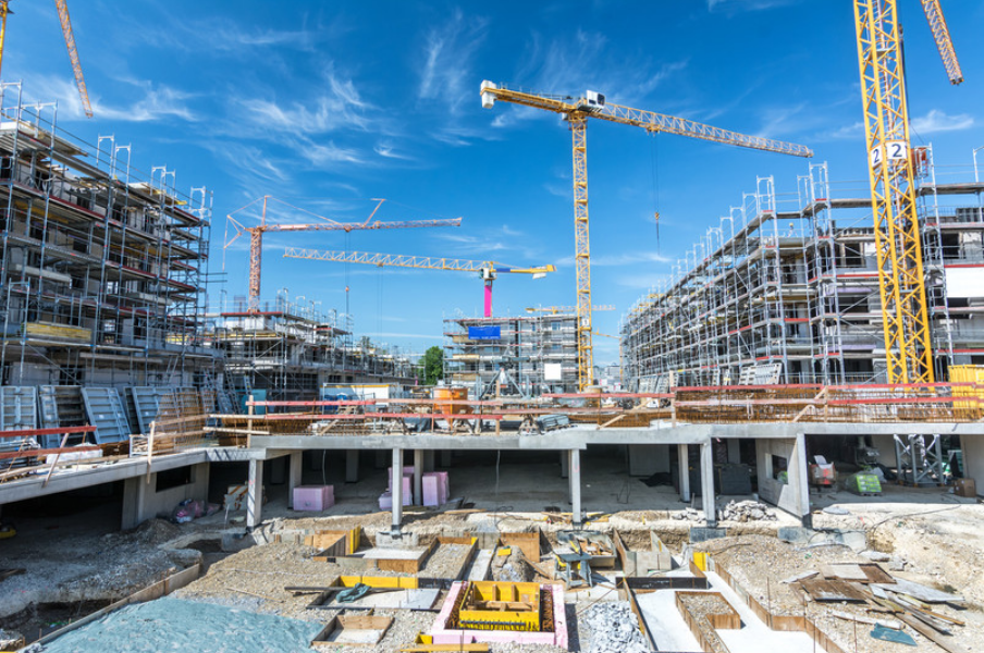 Bau schreitet voran